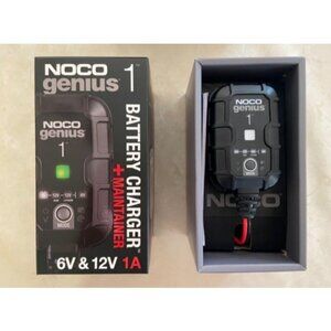 1A Smart Car Battery Charger 6V and 12V Automotive Charger Battery Maintainer